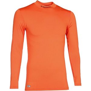 Patrick Shirt Opstaande Kraag Heren - Oranje | Maat: XXL