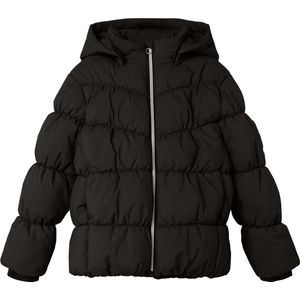 NAME IT NKFMORNING PUFFER JACKET SHORT TB Meisjes Jas - Maat 128