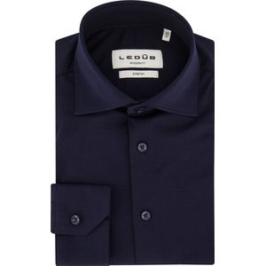 Ledub business overhemd donkerblauw