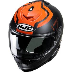 Hjc I71 Enta Black Orange Mc7Sf Full Face Helmets L - Maat L - Helm