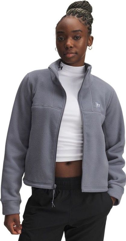 Under Armour - Ua W Expanse Fleece Fz - Fleecejacke - Grijs