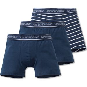 Schiesser - jongens 3-pack boxers - blauw - 10 jaar
