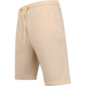 Joggingstof Korte Broek Mannen - Beige