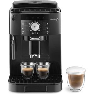 Volautomatische Koffiezetmachine met Melkopschuimer en 2 One-Touch Recepten – Espresso en Koffie met Romig Melkschuim – 1450W – Zwart