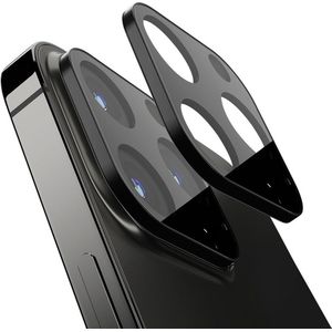 Spigen Camera Lens Protector iPhone 13 Pro Max - Zwart - 2 Stuks