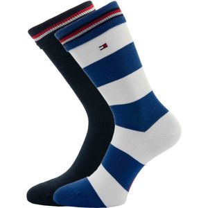 Tommy hilfiger heren rugby sokken 39-42 katoen