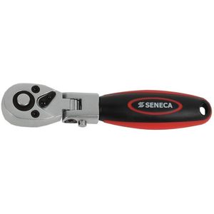SENECA - Ratel 1/4" Stubby - Professioneel - Flexibele Kop - Quick Release