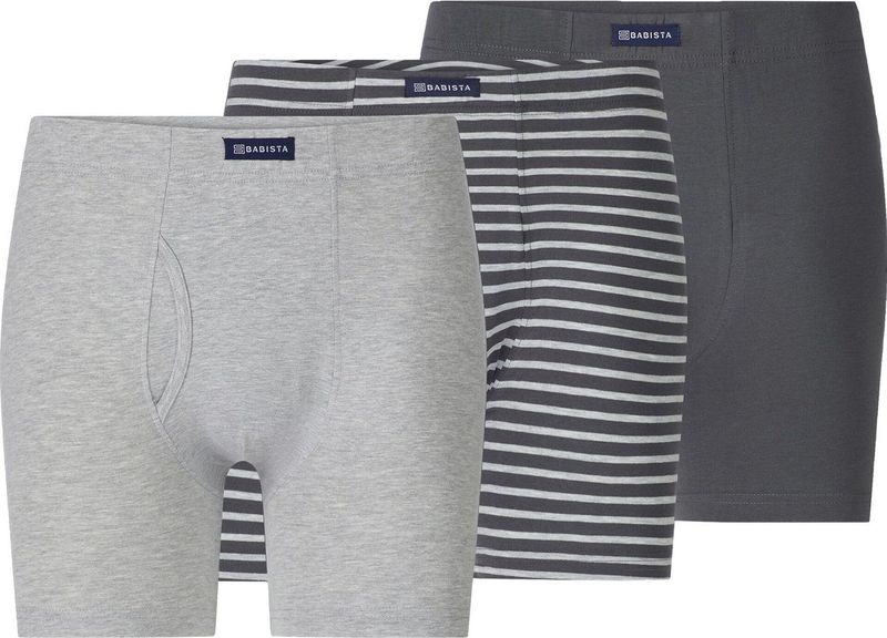 Babista - VALERISSI - Set Van 3 Retroslips - Grijs