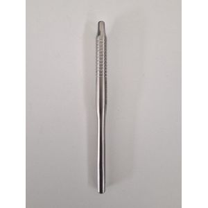 Belux Surgical Instruments - Mondspiegelheft - Spiegelgreep - Rond - RVS - 11 cm - Set van 2