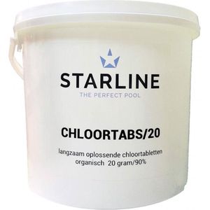 Starline chloortabletten 90/ 20grams 5kg