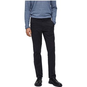 Selected - Straight New Paris Flex - Broek - Zwart - Slim Fit
