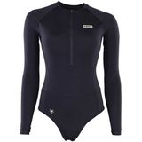 ION - Long Sleeve Half Zip Rashguard - Zwart - Dames