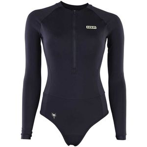 ION - Long Sleeve Half Zip Rashguard - Zwart - Dames