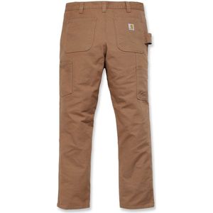 Carhartt Straight Fit Stretch Duck Dungaree Bruin Broek Heren