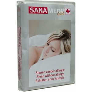 Sanamedi Gold matrashoes 80x210x6t/m10 cm - anti allergie - huisstofmijt en allergeenstofdicht