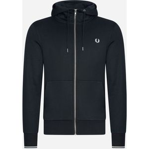 Fred Perry Hooded Sweatvest Vest Mannen - Maat XS