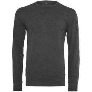 Build your Brand - Light Crew Sweatshirt - Charcoal - Lichtgewicht