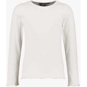 TwoDay meisjes shirt met lange mouwen wit - Maat 92