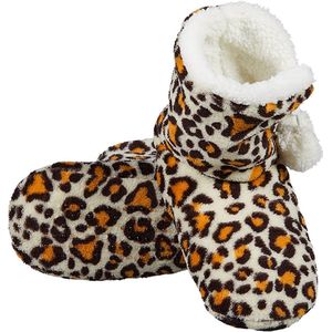 Apollo - Home - Pantoffels - Panterprint - Maat 31/33