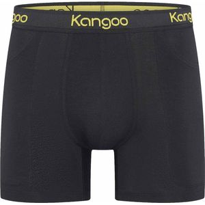 Kangoo Underwear | Dé onderbroek met zakken | Black & Yellow | 2-pack - S