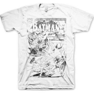 DC Comics Batman Heren Tshirt -2XL- Umbrella Army Distressed Wit