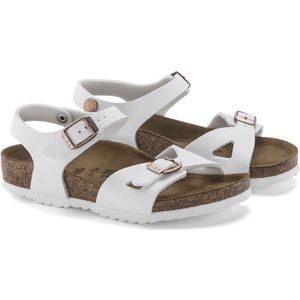 Birkenstock Meisjes Rio KIds White Birko Flor WIT