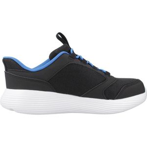 Skechers - GO RUN 400 V2 - Slip-on Sneakers - Zwart/blauw - Hardloopschoenen