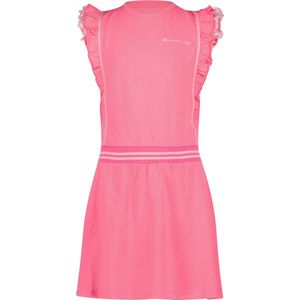 4PRESIDENT Meisjes jurk - Neon Pink - Maat 116 - Meisjes jurken
