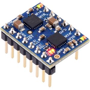 Motoron M2U256 Dual Serial Motor Controller (Header Pins Soldered) Pololu 5066