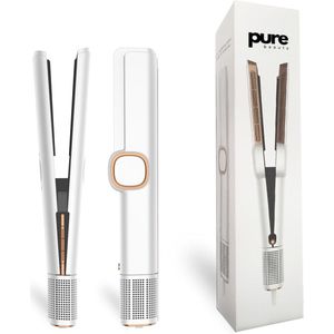 Purebeauty® Hairstraight Wet-to-Dry - 2 in 1 - Dupe - Haardroger & Stijltangen - Coldshot - 80℃ t/m 140℃ - Alternatief Stoomstijltang