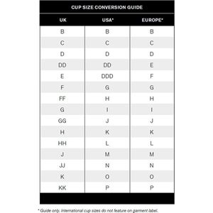 Panache - Endurance Wired Non Padded Sport BH - Black - 65F