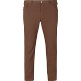 Charles Colby - Broek - Bruin - Effen - Vijf-zak - 99% Katoen