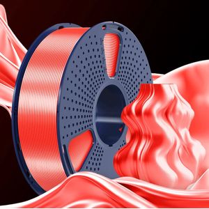 SUNLU PLA+ SILK 3D-filament 1.75mm 1kg Rood