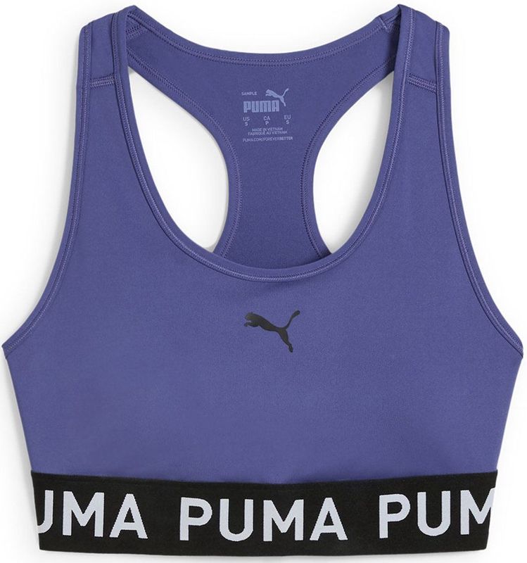 Puma 4keeps Sportbeha - Zwart - Gerecycled Polyester - Medium-Impact