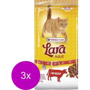 Lara Adult Rund - Kattenvoer - 3 x 2 kg