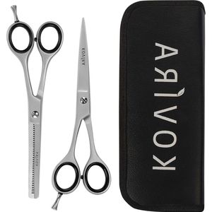 Professionele Haar Scharen set - 16.5cm Lengte - Vlijmscherpe Kappers Scharen - Roestvrij Stalen Barbier set - Haar Knipbeurten Thuis