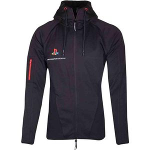 Playstation Vest met capuchon -L- Tech19 Zwart