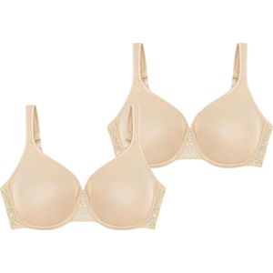 TRIUMPH - Comfort - Minimizer BH - Beige - 2 Pack