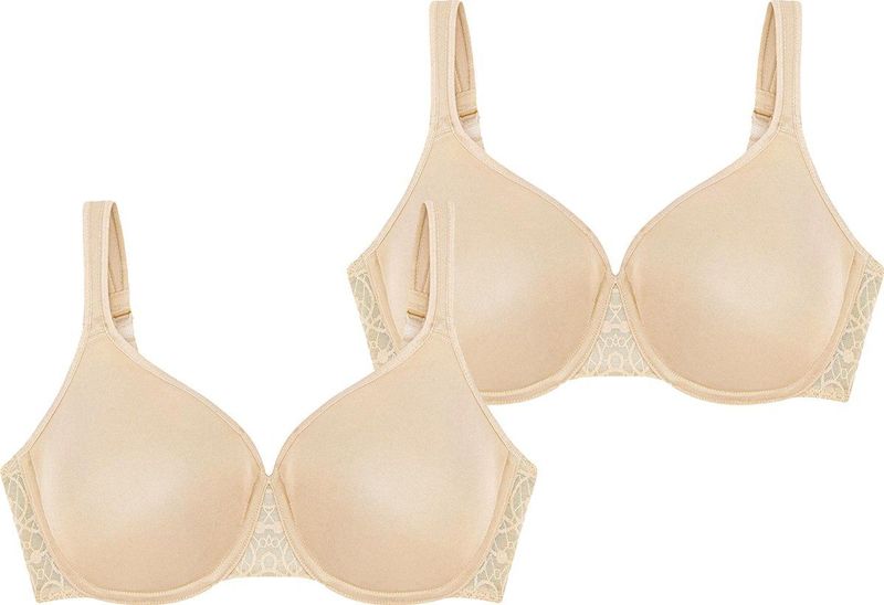 TRIUMPH - Comfort - Minimizer BH - Beige - 2 Pack
