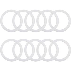 Allecto plus - Siliconen afdichting voor Mokka Pot - Vervanging Food Grade Seal - Aluminium Kachel Top - 9 Cup Seal Reserveonderdeel