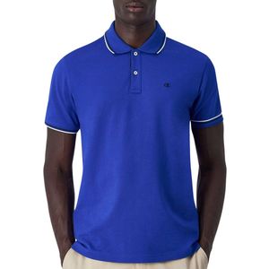 Champion - Legacy - Polo - Blauw - Katoen - Met Borstlogo