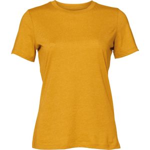 Bella+Canvas - BL6400CVC - T-shirt - Heather Mustard - Korte Mouwen