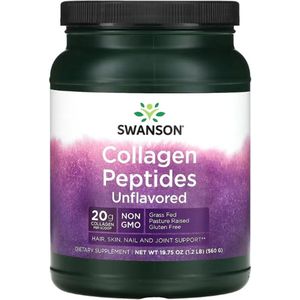 Swanson | Collagen Peptides | Unflavored 560g | 1 x 560 gram