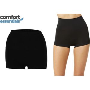 Comfort Essentials – Corrigerend Ondergoed Dames – Hipster – Zwart - XXL - Dames Ondergoed – Shapewear Dames – Boxershort Dames - High Waist