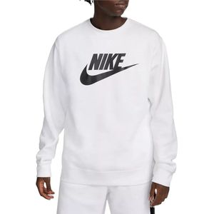 Nike Sportswear Club Fleece, Mannen, Wit, Sweatshirt, maat: M