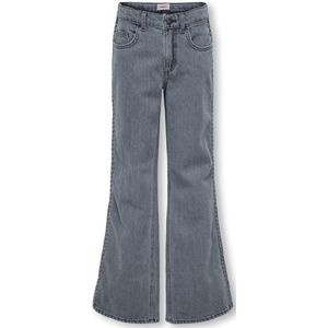 Only - Kogjuicy Braid Wide Leg - Jeans - Grijs - Denim