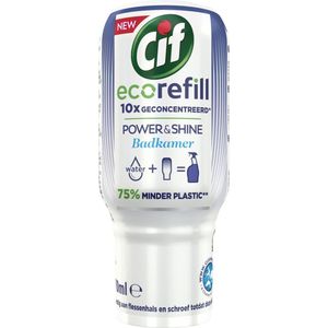 Cif Power & Shine Badkamer Ecorefill Capsule - 10 x 70 ml - Voordeelverpakking