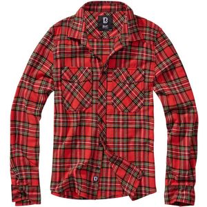 Brandit - Checked Overhemd - 6XL - Rood