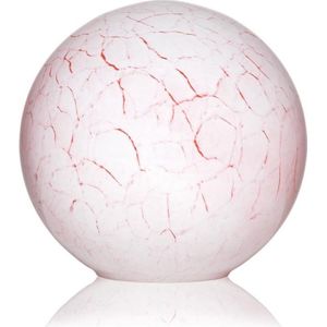 Design lamp  - tafellamp - Globe - roze  - handgemaakt - Cratere - La Rochere  -  H21,5cm