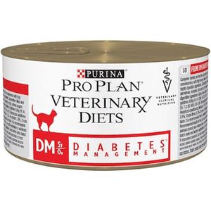 Purina Pro Plan Veterinary Diets Feline DM Diabetes Management Kattenvoer 24 x 195 gram natvoer